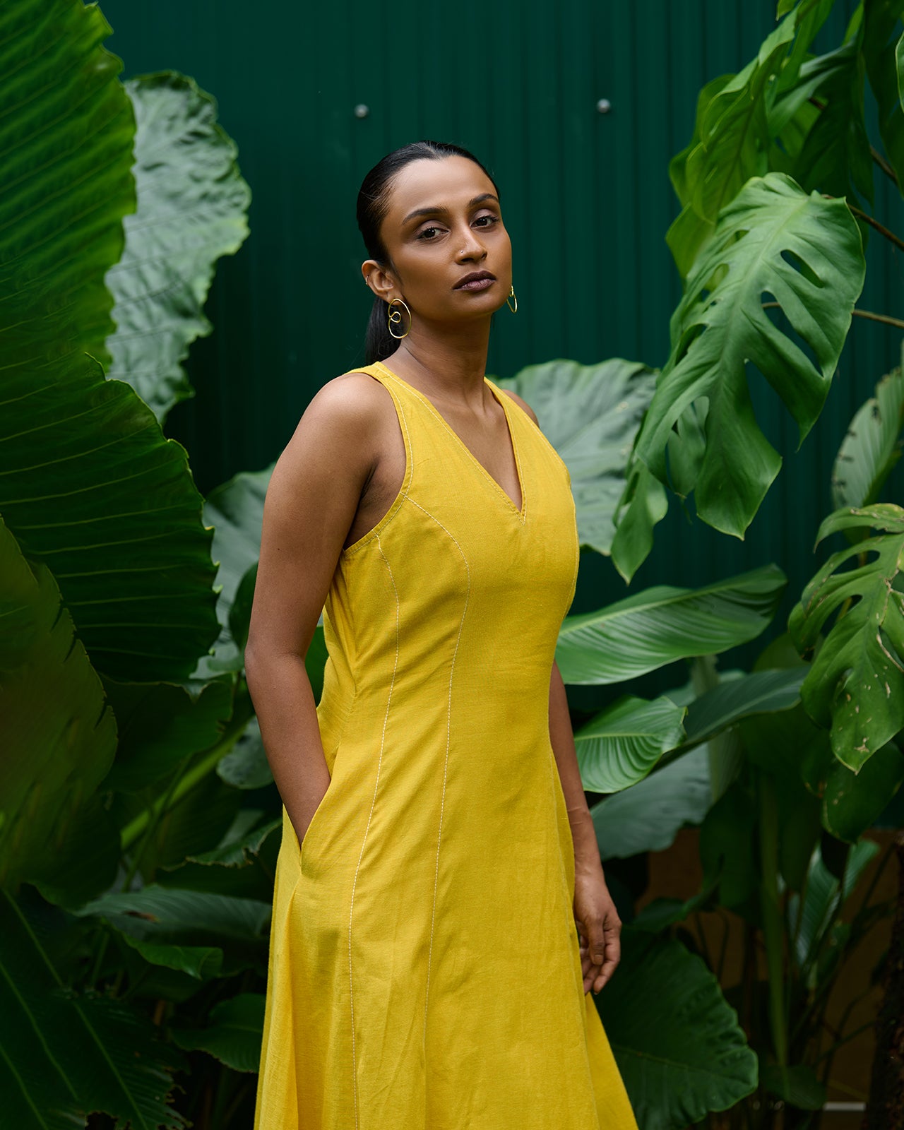 Mango Yellow Maxi Dress  JUGALBANDHI